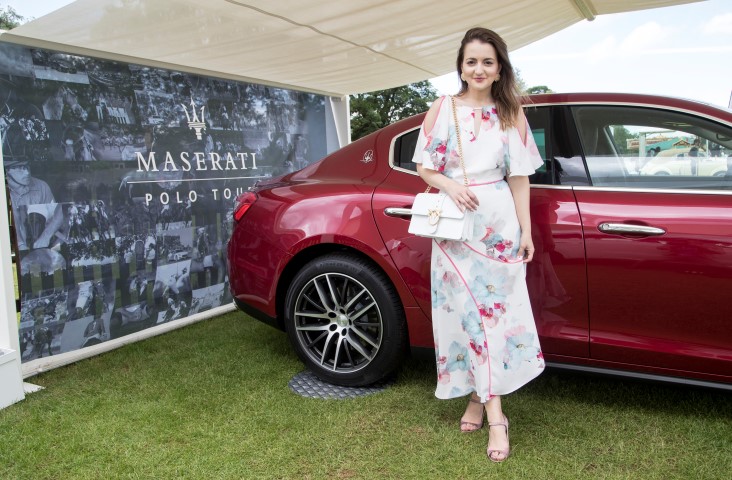 Maserati Royal Charity Polo Trophy 2017 at  Beaufort Polo Club Downfarm House Westonbirt Tetbury Gloucestershire UK. Andreea Panciuc 