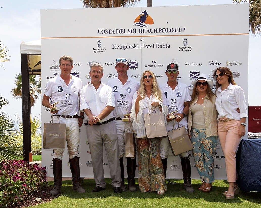 Glamour and excitement at the first Costa del Sol Beach Polo Tournament